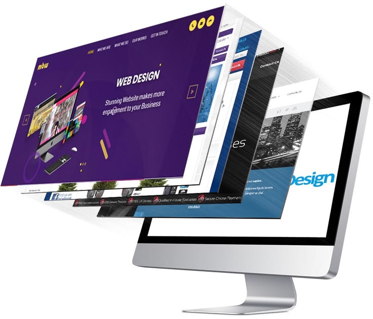 Webdesign laptop